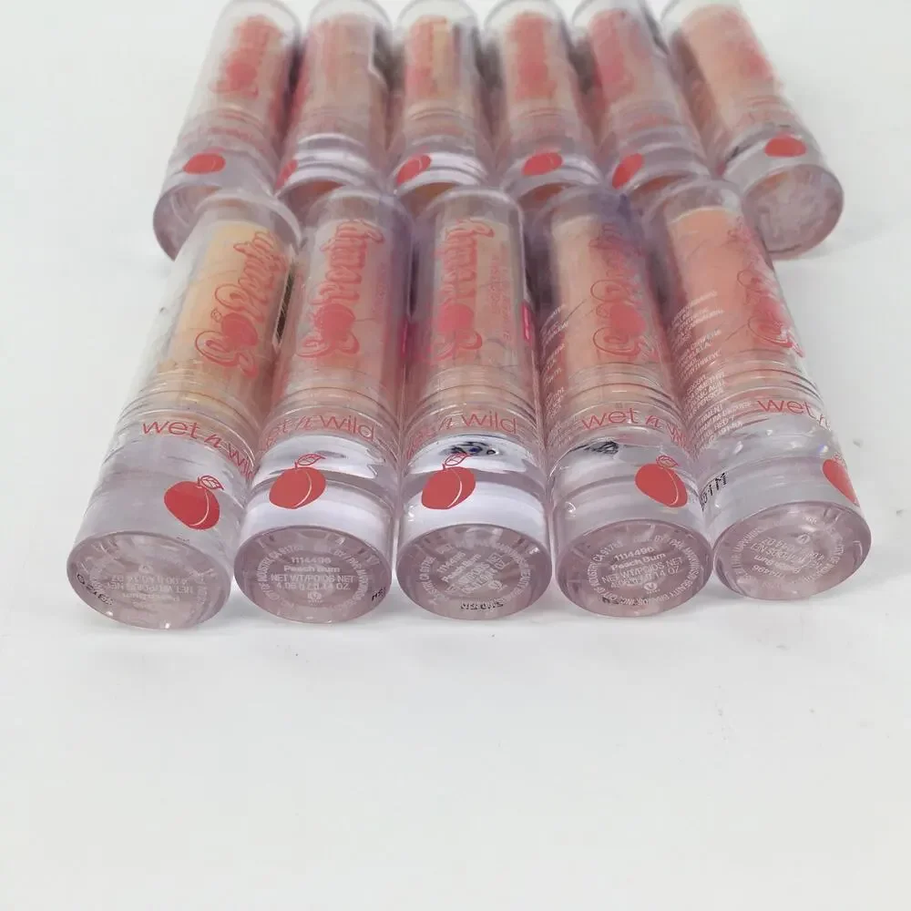 Wet N Wild So Pouty Lip Gloss Balm Lot 11 Peach Bum Sealed BNIP Clean Girl